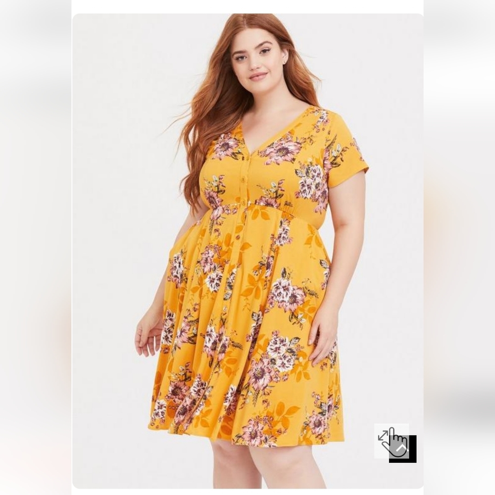 Mini Challis Shirt Dress Torrid